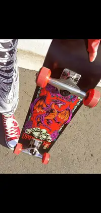 NEW Skateboard 7' Darkstar Red FP Levitate 