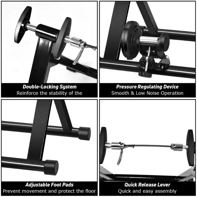 Bike Trainer Bicycle Indoor Exercise Training Stand Like NEW! in Exercise Equipment in Ottawa - Image 4