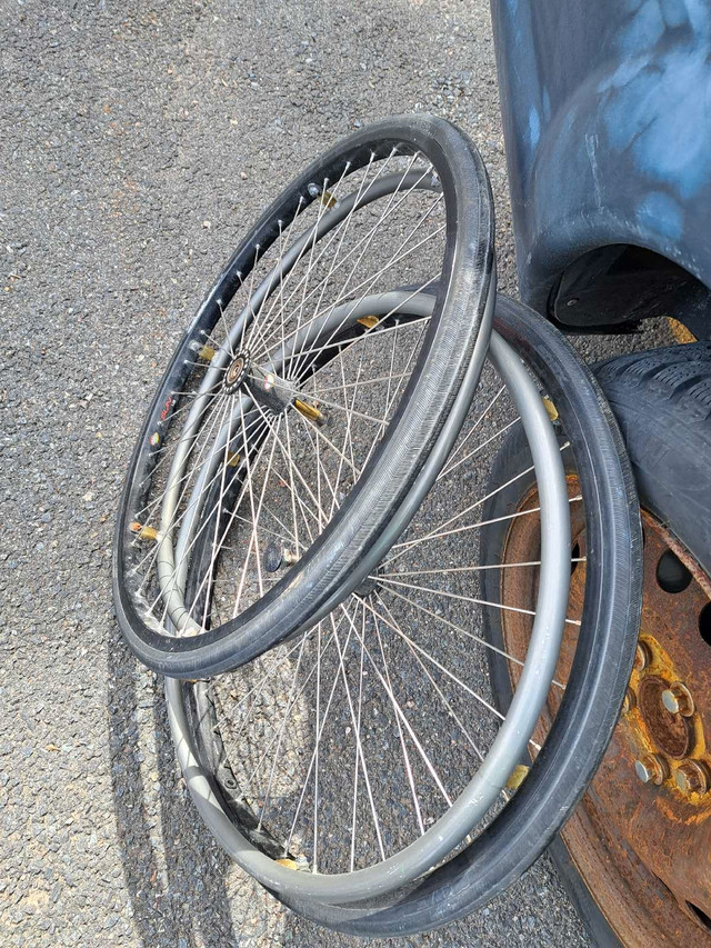 wheel chair wheels --  used  in Health & Special Needs in Saint John - Image 2