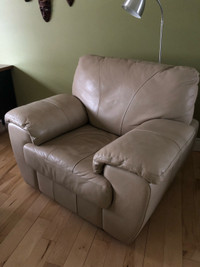 Elran leather chair