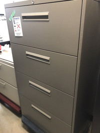 4 Drawer lateral file cabinets, a lot of new inventory