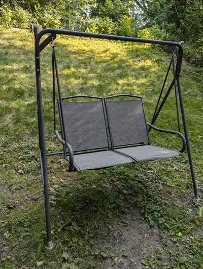 Patio Swing. 2Seat Patio Swing. Sturdy in excellent condition, View more
