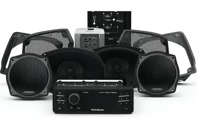 Rockford Fosgate HD9813SG-STAGE3 Stage 3 audio kit for 1998-2013 Harley-Davidson Street Glide and El...