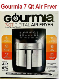 Gourmia Air Fryer, 7-quart