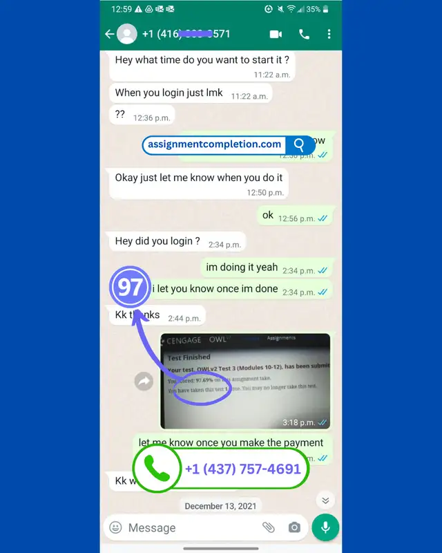 A+ Guaranteed Assignment & Exam Help– PhD, University of Toronto62863720003843122