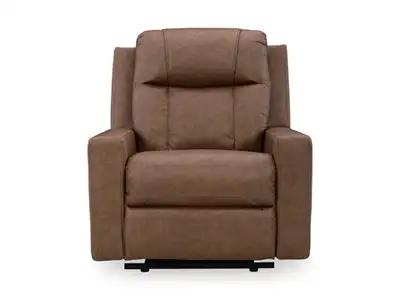 New MackmenVille Caramel Recliner, View more