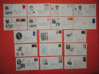 Lot of seventeen (17) 1973 Canadian First Day Covers