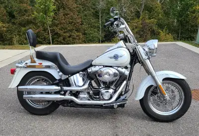 The bike has both double and single seat as well as stock pipes and straight pipes, screaming eagle...