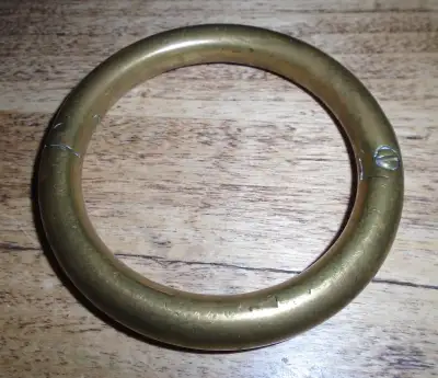 brass nose ring - cattle - bull - cow, View more