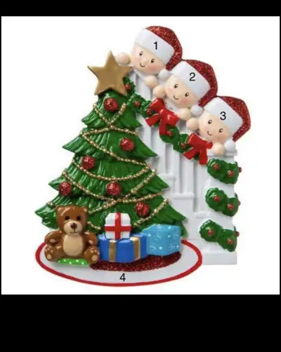 Custom Christmas ornaments for sale. Poly resin. High quality., View more