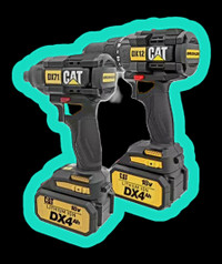  New CAT Hammer drill and impact driver