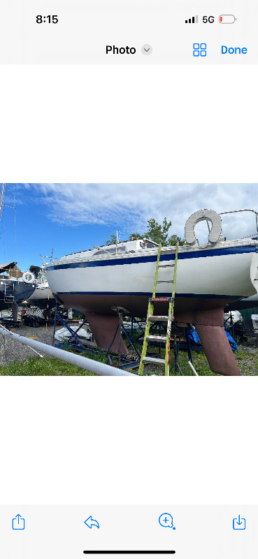 COLUMBIA 28 Sailboat  great cruiser very clean and unused cabin in Sailboats in Ottawa