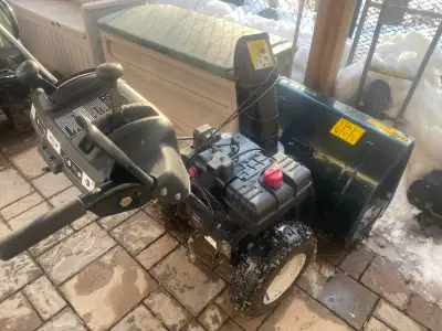 8.5 /27 YardWorks snowblower, View more