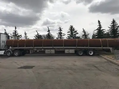 Blue Steel | Steel Pipe Supplier | 2"–96" | 70,000 Tons Edmonton, View more