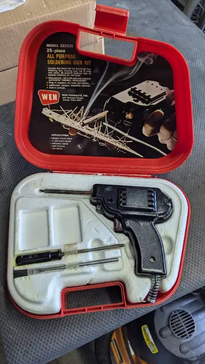 Vintage WEN Model 222K25 Hot Rod Model Soldering Kit / Solder, View more
