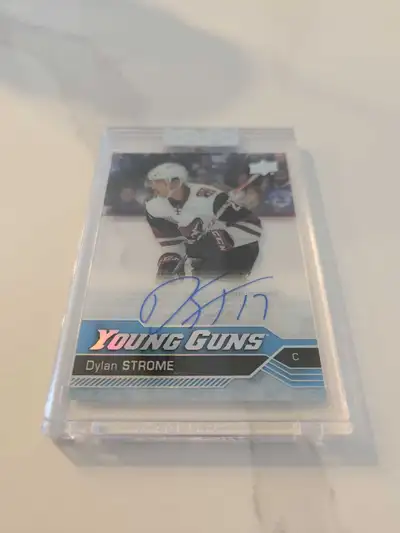 2019 - 20 UPPER DECK CLEAR CUT DYLAN STROME YOUNG GUNS AUTO, View more
