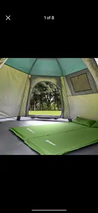 Ubon Self Inflatable Camping Mattress Pad 1.5 inch Insulated Foa