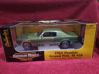 AMERICAN MUSCLE 1969 Pontiac Grand Prix SJ 428  "RARE" 1/18