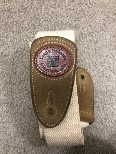 long and Macquade guitar strap , View more