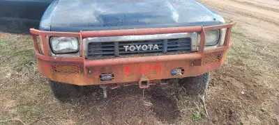 Front bumper for 1990 style Toyota pickup,