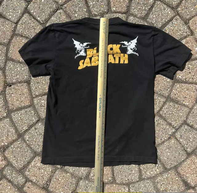 Single Stitched Black Sabbath T Shirt Sz M in Men's in Windsor Region - Image 8