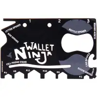 Wallet Ninja 18 in 1 card multi-tool