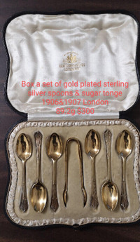 antiques, stering silver tableware, coffee spoons