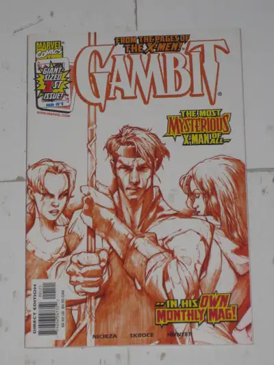 Marvel Comics Gambit#1 Queen of Diamonds Variant comic book, View more