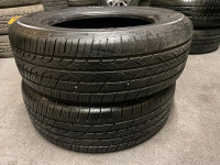 (2) 17" Toyo Versado Noir All Season Tires - 215/65/17