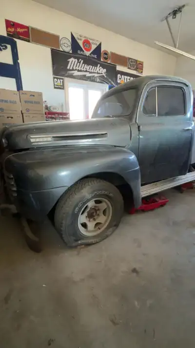 F100 later 40s 3/4 ton lost interest in this project sat in the garage since I owned it ran couple y...