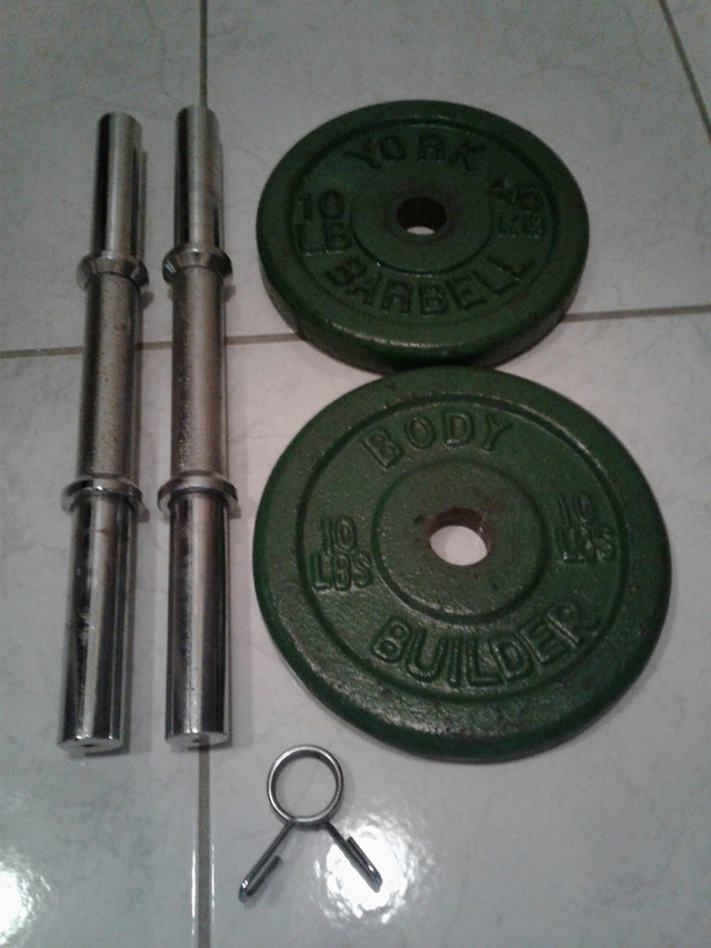 Various dumbbells & weights for $1 per pound  in Exercise Equipment in City of Toronto - Image 4