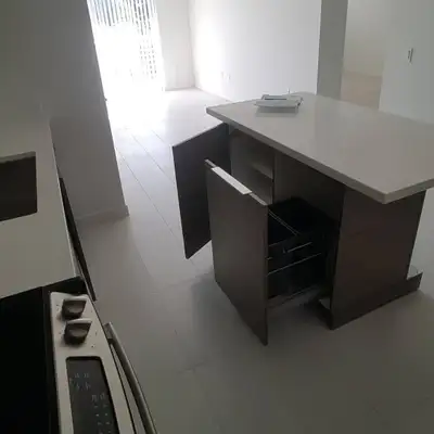Kitchen quartz countertop and kitchen stainless steel sink, View more