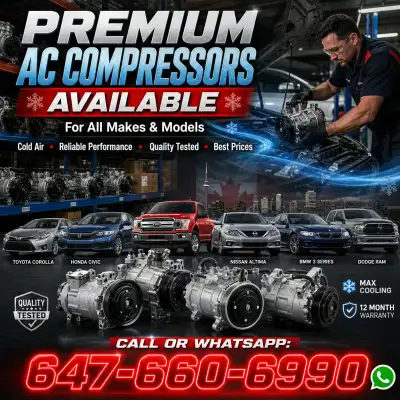 Kia Sorento AC Compressor Pickering Delivery Today, View more