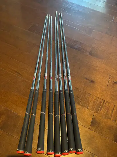 Set of 8 KBS Max 85 Steel Regular Flex Shafts, View more