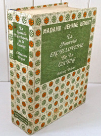 RÉDUIT Vintage 1974-1978.  Encyclopédie de cuisine Jehane Benoit