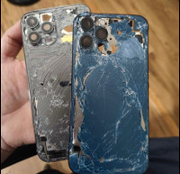All iPhone, Samsung and more, backs glass and screen Repair