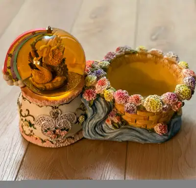 decoration with space for flower pot, View more