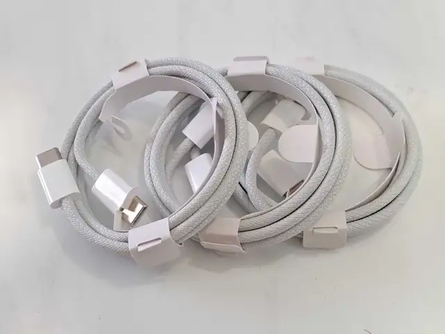 3Pack Type C to Type C Fast Charging Cord for iPhone16/15,USB C in General Electronics in Markham / York Region - Image 9