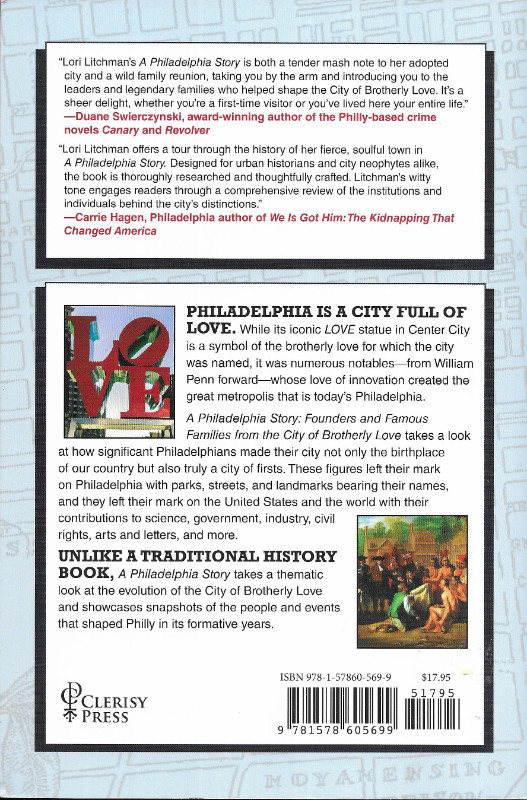 A PHILADELPHIA STORY: Founders & Famous Families - Lori Litchman in Non-fiction in Ottawa - Image 2