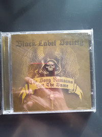 BLACK LABEL SOCIETY THE SONG REMAINS NOT THE SAME CD ! NEW