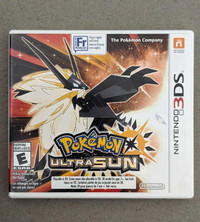 3DS Pokemon Ultra Sun Case Only