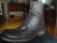 Pegabo (Portugal) Men's Brown Leather Boots Size 8.5