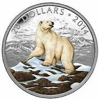 2014 $20 Iconic Polar Bear