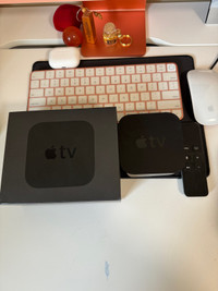 Apple TV HD 64GB excellent cond + Siri Remote + Box +Accessories
