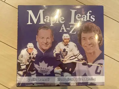 Toronto Maple Leafs A-Z Hardcover Book Slip Jacket, View more