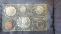 1966 Canada silver coin sets, please see picture.