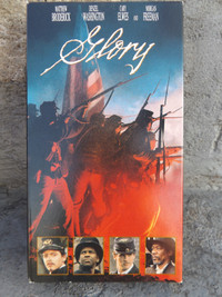 ORIGINAL TRI-STAR PICTURES "GLORY" VHS TAPE