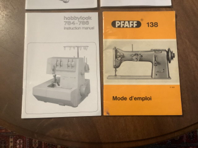 Pfaff Serger and Sewing Machine Manuals in Hobbies & Crafts in Grand Bend - Image 3