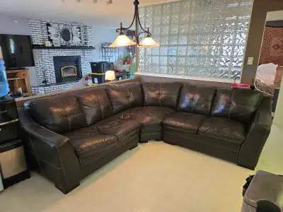Leather Sectional, View more