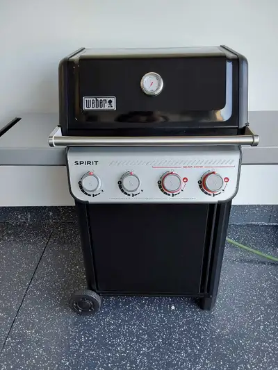 Purchase end of last season. This Weber Grill is a 4 burner with a Sear Zone, comes with a cover and...